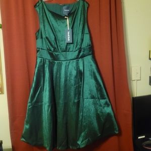 NWT ModCloth Taffeta cocktail dress
